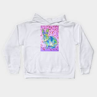 Rabbit and carrot Kids Hoodie